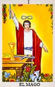 tarot del amor Le magicien